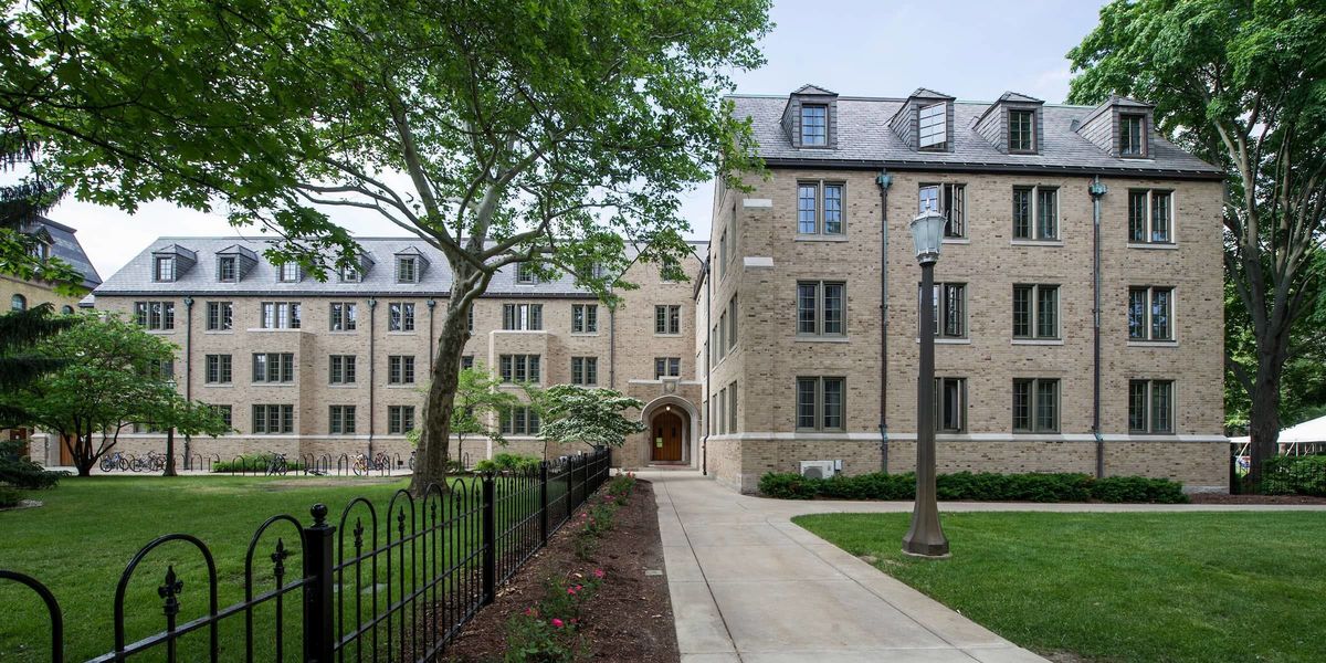Zahm Hall, another gothic style dormitory